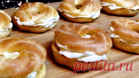 Нюансы, из-за которых заварное тесто капризничает и не поднимается | Готовим Очень Вкусно! Пульс... Привет, друзья! А вы любите готовить пирожные и торты из заварного теста?