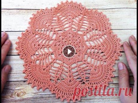 Кружевная салфетка для начинающих Спасибо вам, мои дорогие зрители, за ваши тёплые слова и искренние пожелания) Я благодарю вас, за то, что от вас идет такая положительная и добрая эне...