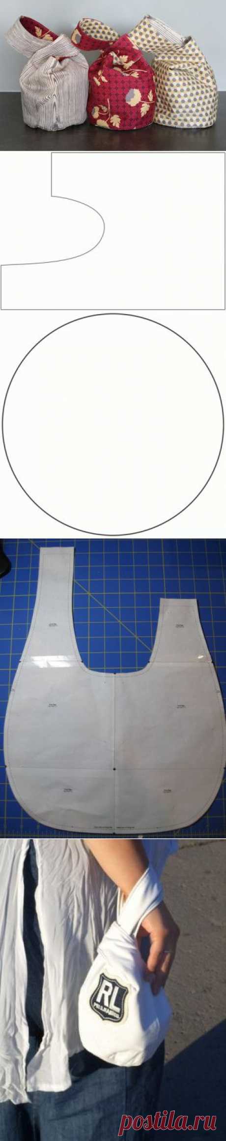 Шьем японскую мини-сумочку.