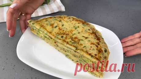 Вкуснее не ели! Пока закипает чайник, готовлю чудо-лепёшки ...