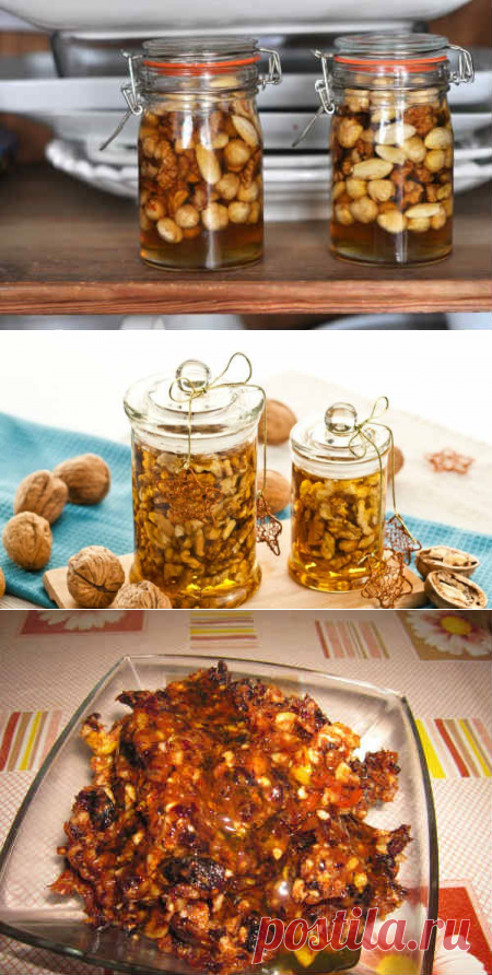 Грецкие орехи с медом: польза и вред для организма мужчин, женщин