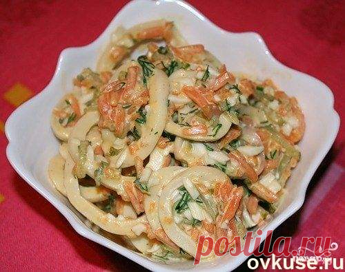 Салат с кальмарами лассо - Простые рецепты Овкусе.ру