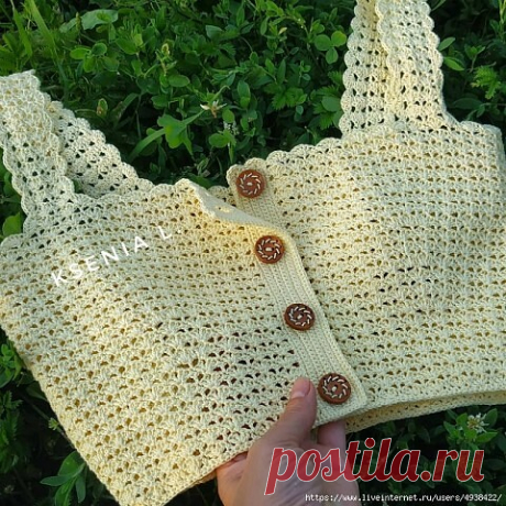 Топ СОЛНЕЧНЫЙ СВЕТ 
автор Е.Лапотько