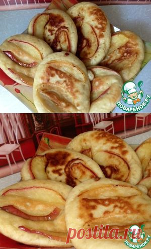 Оладушки яблочные "уДАЧНЫЕ" - кулинарный рецепт