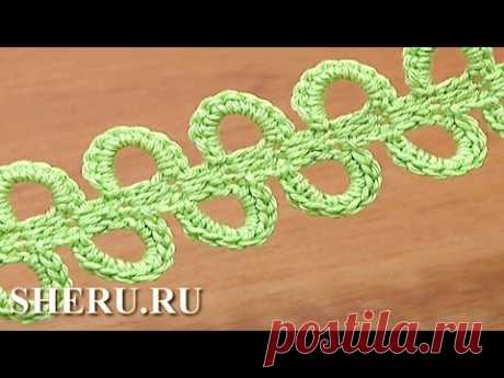 Crochet Round  Ribbon Урок 42 Вязаный шнур