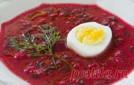 Свекольник горячий / Овощные супы / TVCook: пошаговые рецепты с фото