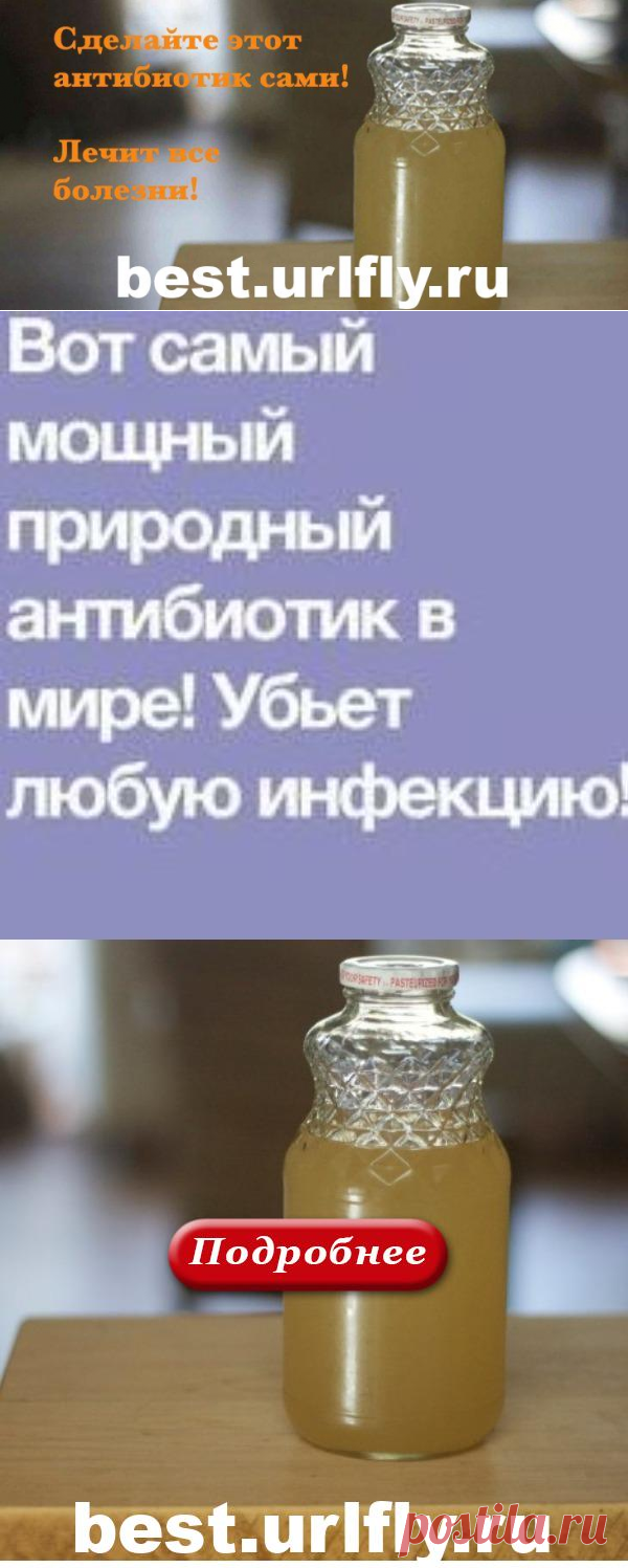 Вот самый мощный природный антибиотик в мире! Убьет любую инфекцию! - best