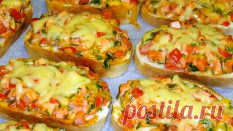 Вкуснейшие горячие бутерброды! От них в восторге все! Я их готовлю и готовлю! | РЕЦЕПТЫ ОТ МАМУЛИ | Дзен