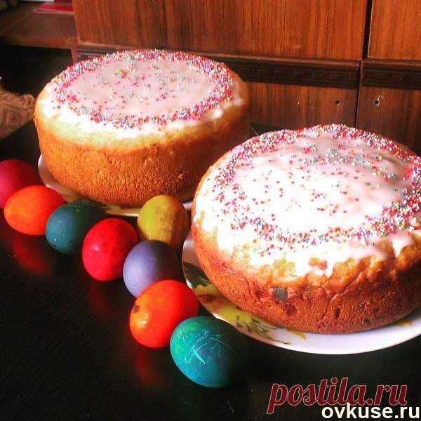 Пасхальный кулич - Простые рецепты Овкусе.ру