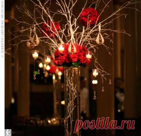 свадебное оформление красно -белом стиле - Поиск в Google