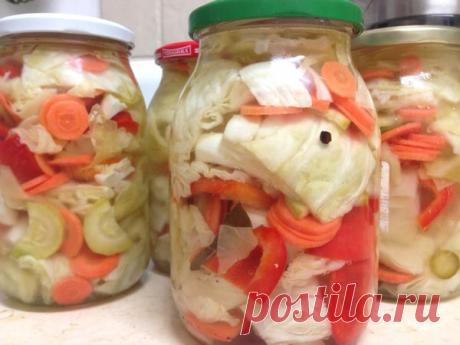 Маринованная капуста по -израильски | Дачная страна | Яндекс Дзен