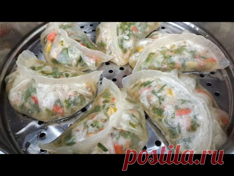 ПИГОДИ КРАХМАЛЬНЫЕ - ПРОЗРАЧНЫЕ НАСТОЛЬКО, ЧТО ВИДНА ИХ Красивая и Вкусная НАЧИНКА❗🔝 КАМДИ ПИГОДИ.
