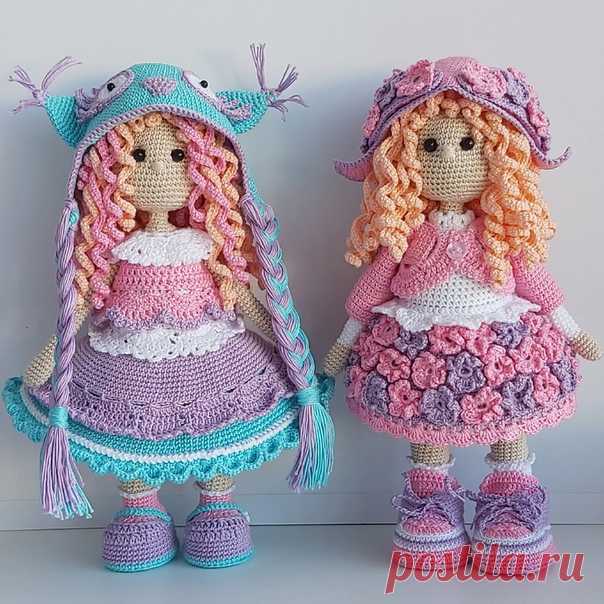Мои интерьерные куклы. Рост 23 см, стоят самостоятельно.