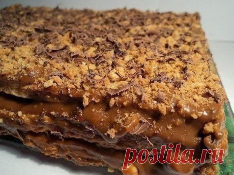 Лучшие кулинарные рецепты: Торт со сгущенкой