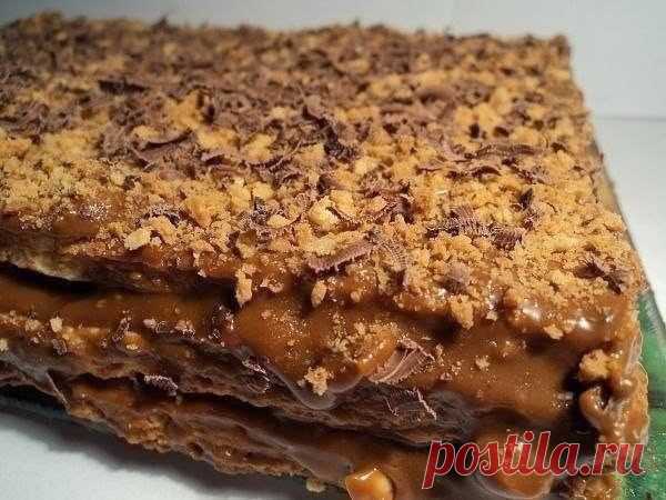 Лучшие кулинарные рецепты: Торт со сгущенкой
