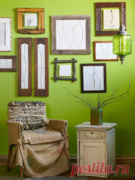Botanical Plaster Artwork Create beautiful nature-inspired wall art plaques with these step-by-step instructions.