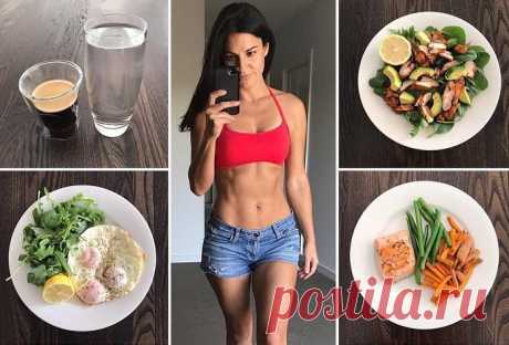 Рацион питания девушки, которая желает быть стройной! — ДОМАШНИЕ
