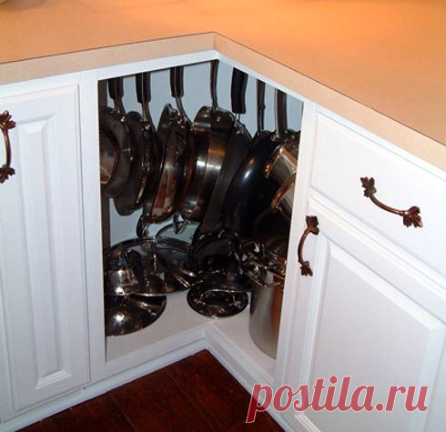 Как разместить всё необходимое на маленькой кухне: 25 дизайн-хаков – Roomble.com