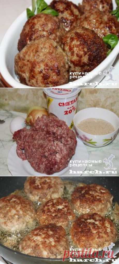 Стокгольмские котлеты на сметане | Харч.ру - рецепты для любителей вкусно поесть