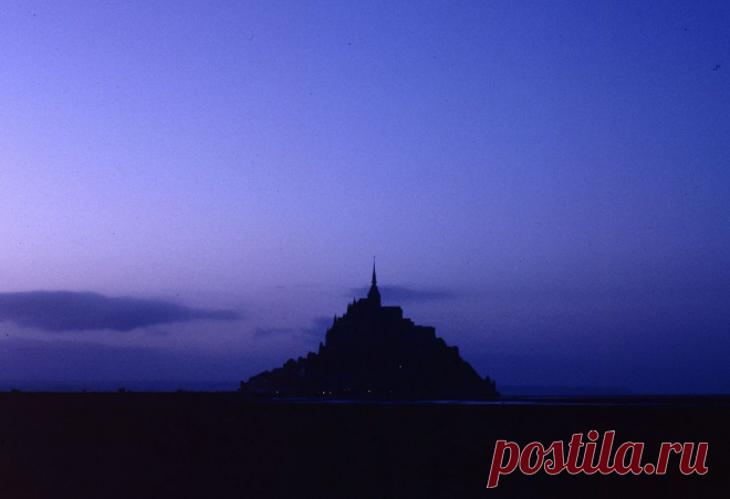Крепость Мон-Сен-Мишель в Нормандии / Фото дня / Моя Планета