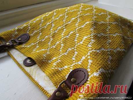 Марокканская сумка – Moroccan tote (Вязание крючком) – Журнал Вдохновение Рукодельницы