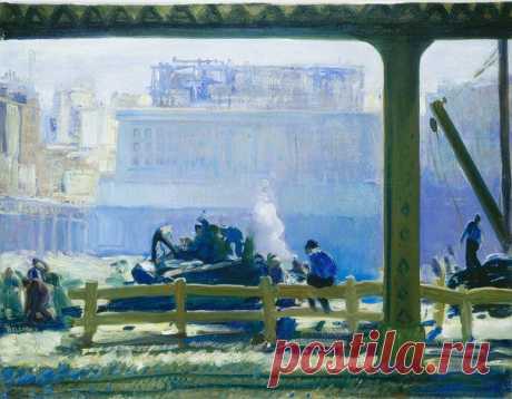 Беллоуз, Джордж Уэсли (1882- 1925), американтель импрессионизма. / Удивительное искусство