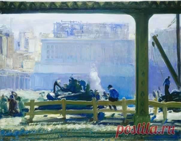 Беллоуз, Джордж Уэсли (1882- 1925), американтель импрессионизма. / Удивительное искусство