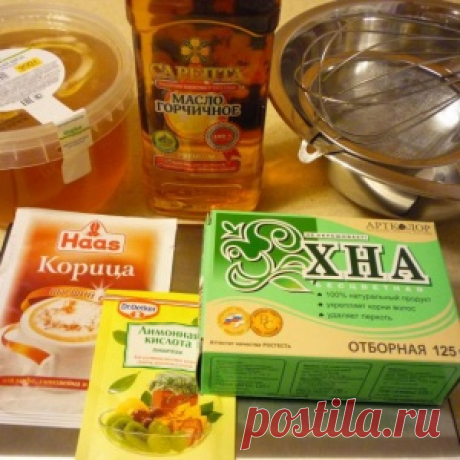 Волшебная хна: маска для био-ламинирования волос своими руками