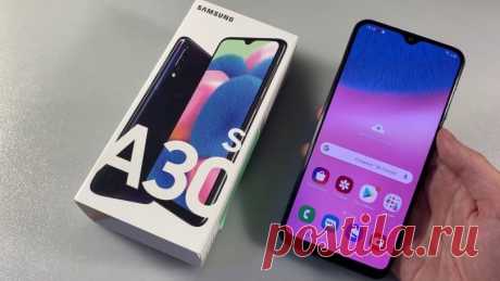 Бюджетный хит Samsung Galaxy A30s вышел в России