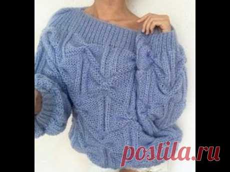 Узоры для Вязания Свитера Спицами - 2019 / Patterns for Knitting a Knit Sweater