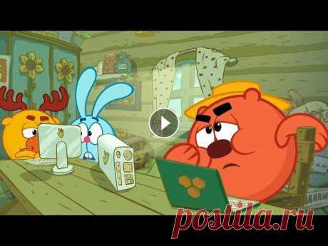 На крючке - Смешарики 2D. Азбука цифровой грамотности | Новая серия  2019! ПРЕМЬЕРА 2019! Друзья! ПРЕМЬЕРА НОВОГО СЕЗОНА РУБРИКИ &quot;АЗБУКА ЦИФРОВОЙ ГРАМОТНОСТИ&quot; НА НАШЕМ КАНАЛЕ! В современном мире, где технический про...
