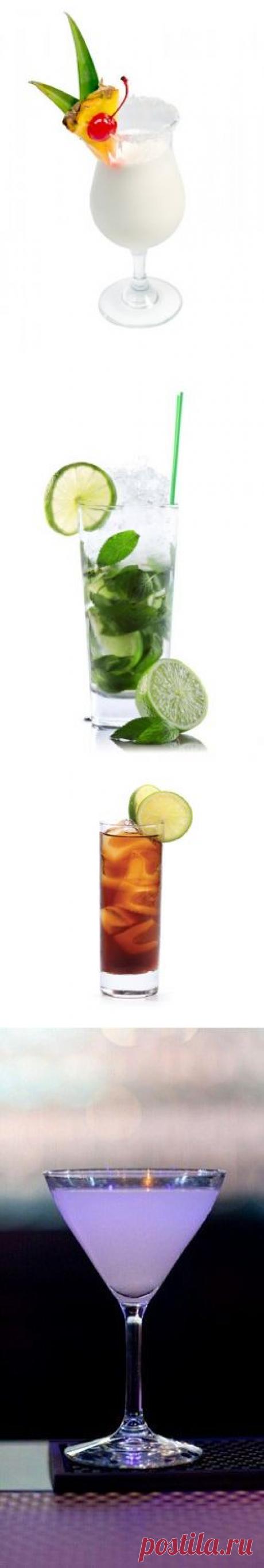 Десять лучших коктейлей с ромом Бакарди / Surfingbird знает всё, что ты любишь