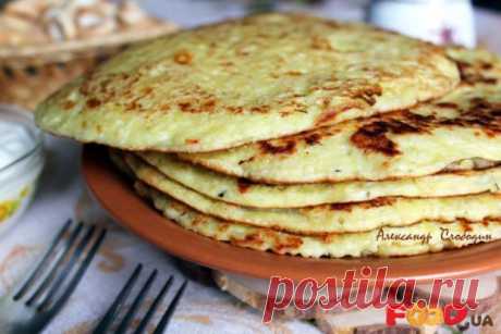 Картофельно-сырные блины - Кулинарные рецепты на Food.ua
