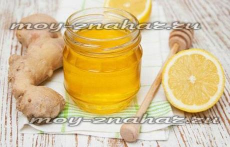 Имбирь, лимон, мед и чеснок для чистки сосудов
