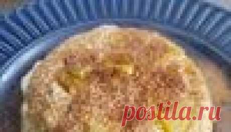 Пошаговый рецепт творожной запеканки с яблоком в микроволновке с фото за 3.0 мин, автор Варвара - Food.ru