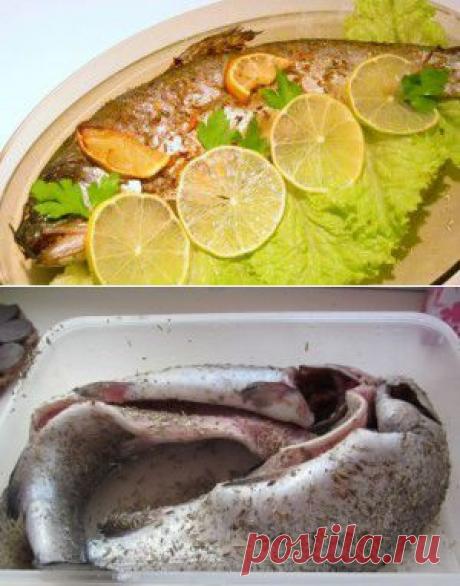 Форель, запеченная в духовке с пряностями