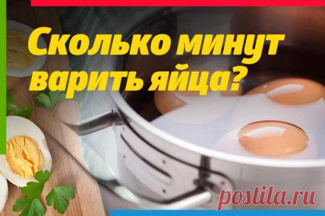 Сколько варить яйца?