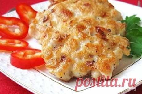 Рубленые куриные котлеты с сыром - пошаговый рецепт с фото на Повар.ру