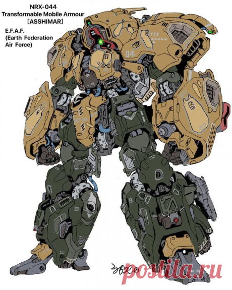 NRX - 044 Transformable Mobile Armour [ASSHIMAR]

E.F.A.F. (Earth Federation Air Force)

Трансформируемая мобильная броня NRX - 044 [ASSHIMAR]

E.F.A.F. (Военно-воздушные силы Земной Федерации)

Или ёбот  - трансформатор.