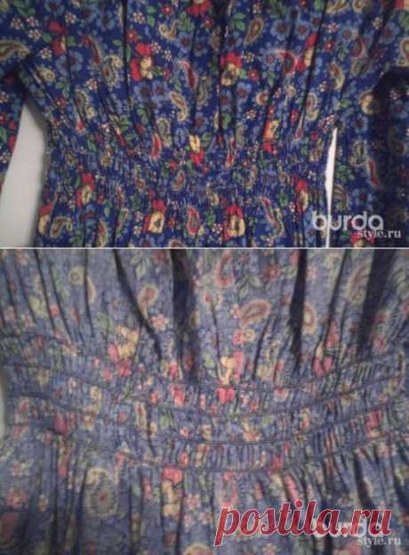 Резиновые жилки - ещё один способ. / BurdaStyle: мастер-классы