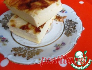 Воздушная запеканка-суфле - кулинарный рецепт