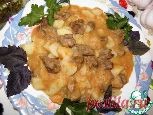 Мясо с картофелем 