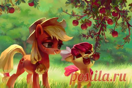 ripe apples by Holivi