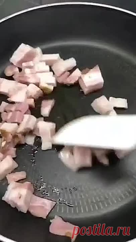 Самая вкусная жареная картошечка с беконом