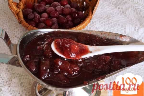 Яблочно-клюквенный чатни - пошаговый рецепт с фото. Как приготовить.