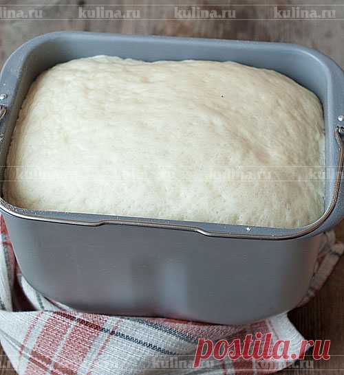 Тесто для пирожков в хлебопечке – рецепт приготовления с фото от Kulina.Ru