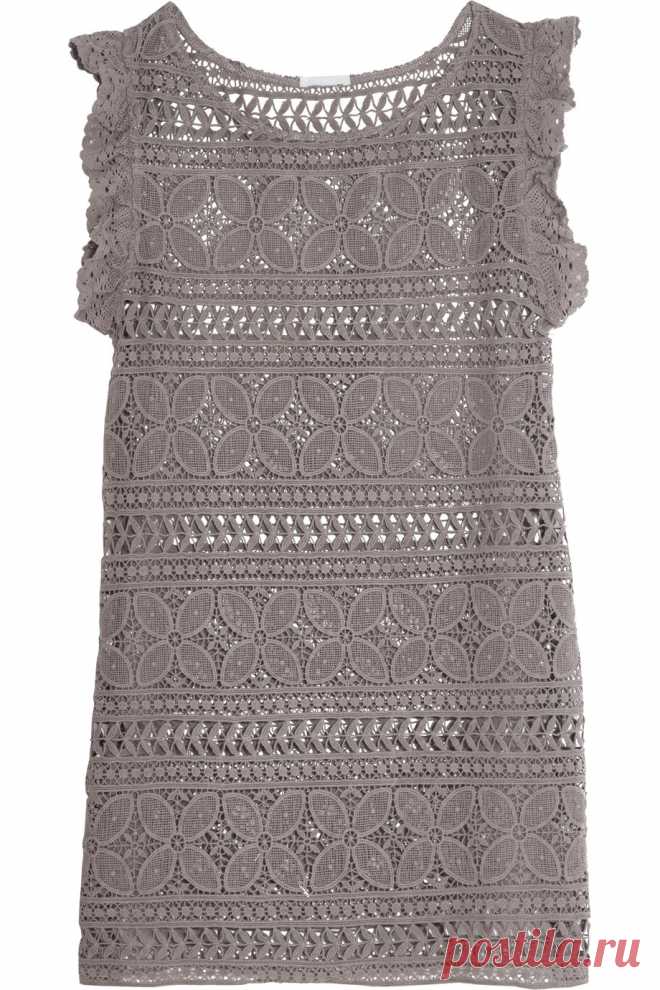 Beach Comber Chloe ruffled lace top | Eberjey | UK | THE OUTNET