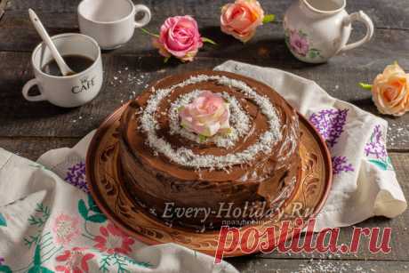 Торт Маркиз шоколадный в домашних условиях, рецепт с фото пошагово