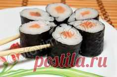 Роллы с семгой