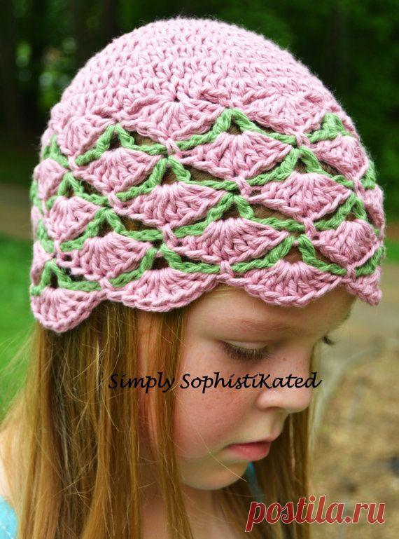 PDF CROCHET PATTERN - Fans of Spring